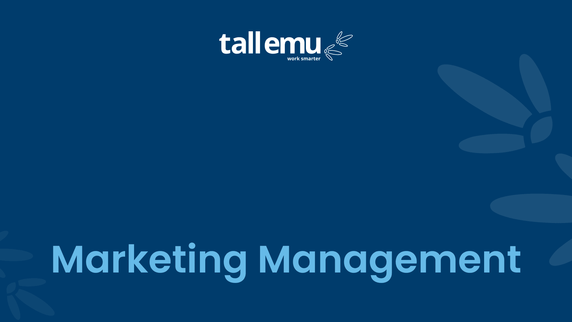 MarketingManagement