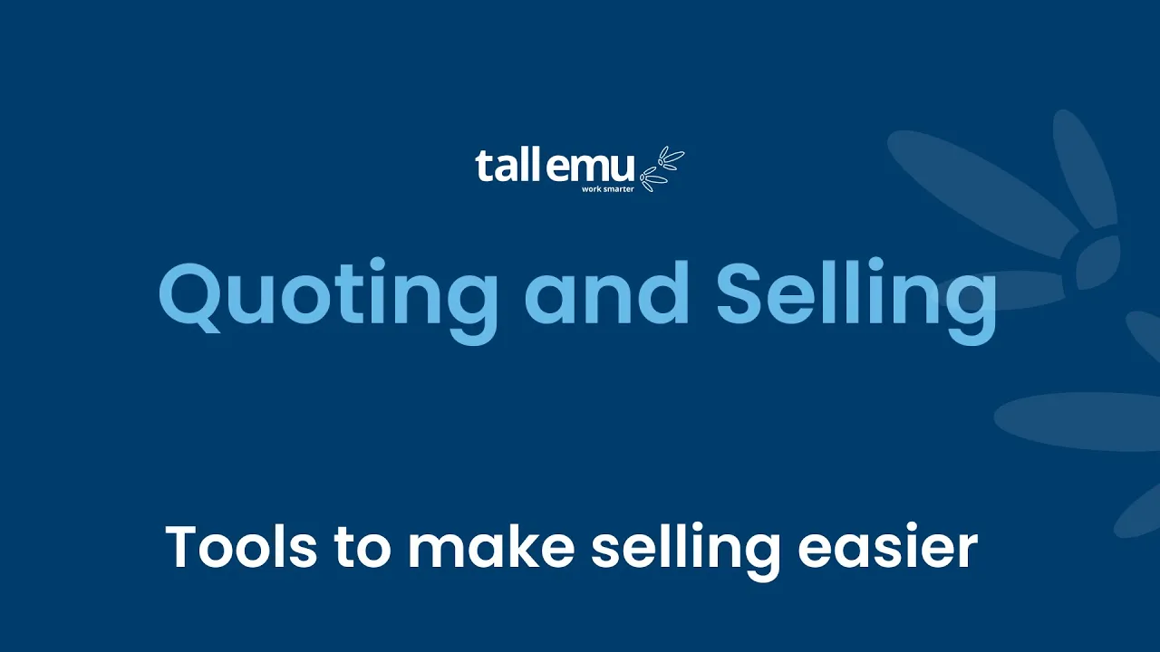 Quoting and Selling in CRM
