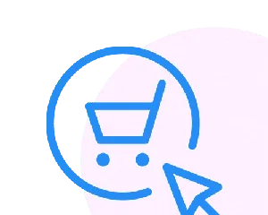 Illustration of selling online
