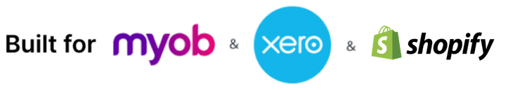 Built myob xero Shopify